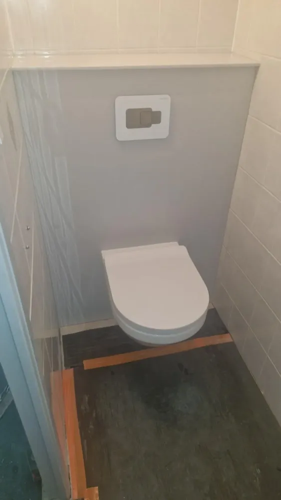 WC après suspendu avec habillage Karsylwebp
